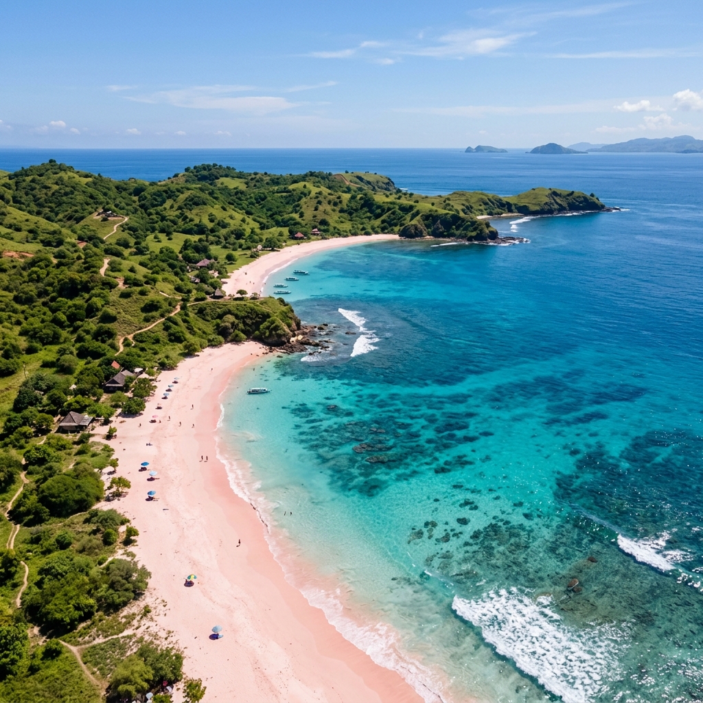 Panorama Mandalika Coastal